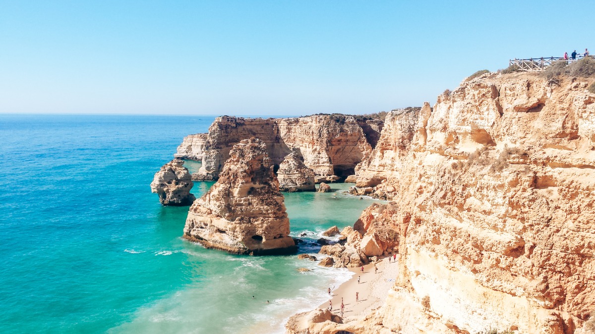 ALGARVE | Mooiste strand van de Algarve: Praia da Marinha