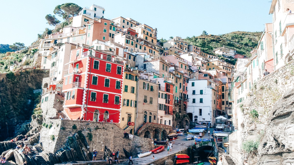Ligurië bezienswaardigheden Cinque Terre Riomaggiore