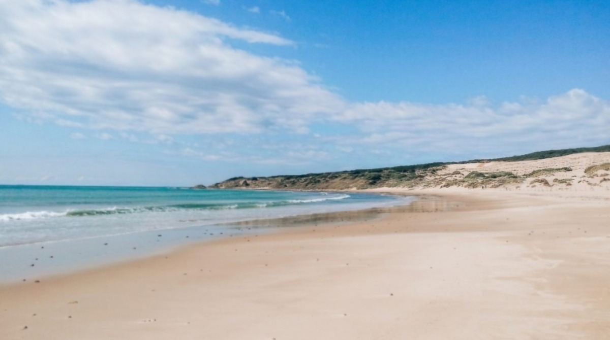 Solo reizen Andalusië strand Costa de la Luz